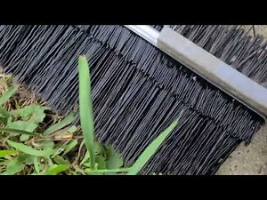 Difference in lawn sweeper brushes while replacing