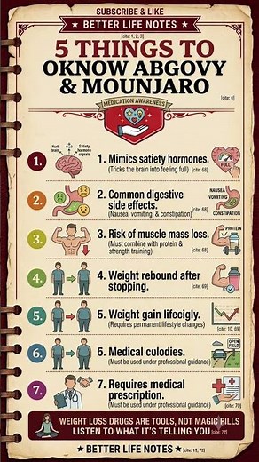 ​5 Things to Know Before Taking Wegovy & Mounjaro | Weight Loss Drugs