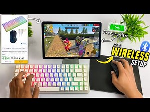 2025 Wireless Setup - No OTG, No USB Hub Mobile me wireless keyboard mouse se free fire kaise khelen