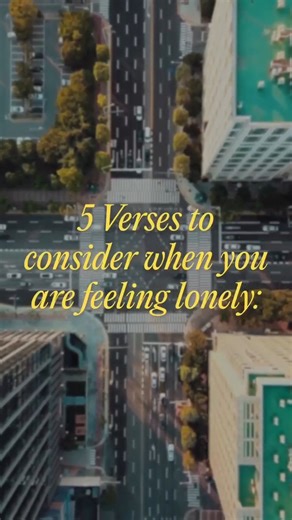 Where in Scripture do you turn to when you're feeling lonely? Let us know below. The verse or passage that you share may be exactly what someone needs to see today to feel encouraged! | YouVersion