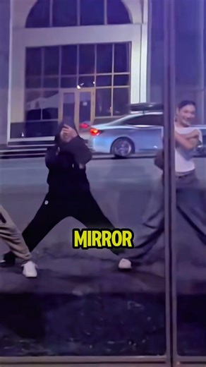 One Way Mirror Shock Moment 😮