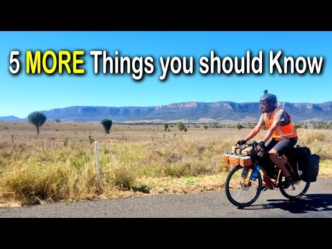 5 MORE Australian Bike Touring Tips