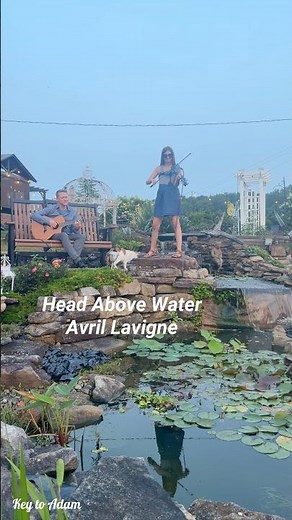Head Above Water by Avril Lavigne on electric violin and guitar #guitar #violin #music #god #jesus