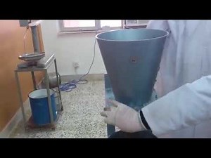 فحص عامل الرص( Compacting Factor Test)