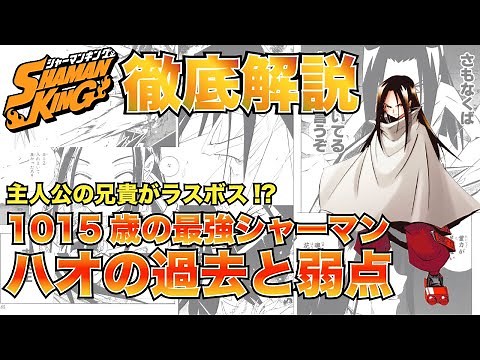 【シャーマンキング】ハオ徹底解説!!1015歳!?最強シャーマンにも弱点や過去があった…!!【シャーマンキング考察】
