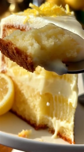 🍋 Dreamy Lemon Cheesecake Cake with Cream Cheese Frosting — Zesty, Creamy, Perfect! 🍰✨ Treat yourself to this luscious Lemon Cheesecake Cake that perfectly blends tangy lemon layers with rich, creamy cheesecake and a dreamy cream cheese frosting. Each bite is bright, moist, and melts on your tongue—ideal for birthdays, spring gatherings, or any time you want a slice of sunshine! 🌞🍋 🛒 Ingredients Cheesecake Layer: 2 (8 oz) packages cream cheese, softened (453g) 1 cup sugar ¼ tsp salt 3 large