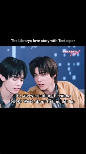 The Library's love story with Teeteepor#duangqin#thaibl#blshorts#bl#blseries#trendingshorts