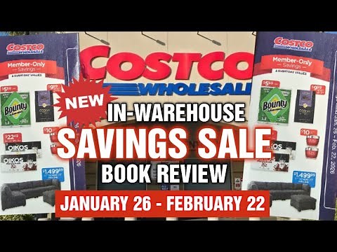 COSTCO NEW IN-WAREHOUSE SAVINGS SALE BOOK REVIEW for FEBRUARY 2026!🛒