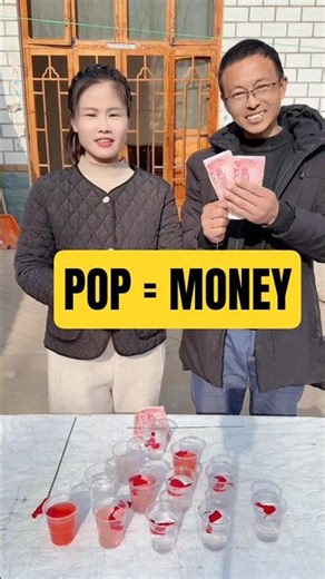 Pop the Right Balloon = WIN MONEY! 💥💵 | Viral Couple Challenge #shorts