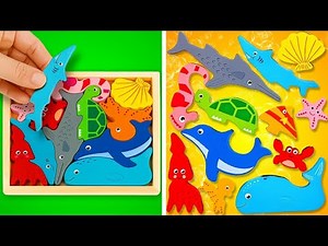Match the Sea Animals! 🦀 Fun Color & Puzzle Learning for Toddlers