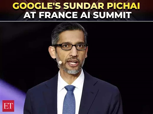 Google's Sundar Pichai at France AI Summit: 'AI rewiring technology, accelerating human ingenuity'