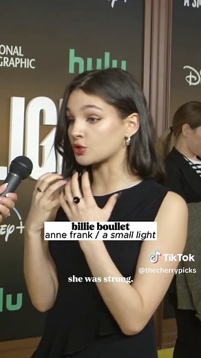 Billie Boullet on Portraying Anne Frank in 'A Small Light': Her Feistiness & Strength