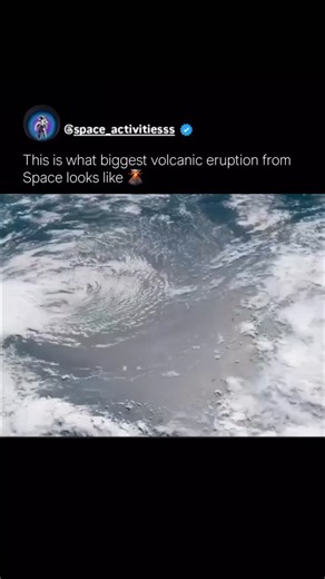 The biggest volcanic eruption seen from space in the modern era was the eruption of the Hunga Tonga-Hunga Ha'apai volcano on January 15, 2022. This event produced the largest underwater explosion ever recorded and sent a massive plume of water vapor and volcanic gases to an unprecedented height, even reaching the Earth's ionosphere. The eruption was so powerful it was visible from space, caused global effects like a worldwide sonic boom and tsunamis, and triggered one of the most extreme lightni