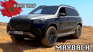 NEW 2025 Mercedes MAYBACH GLS 680 V8 AMG! ROAD TRIP through Morocco | Mercbenzking