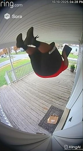 Delivery fail funny video 😂 😂