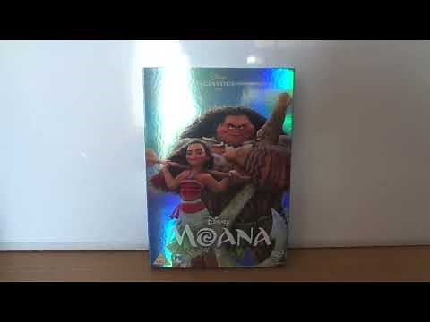 Moana (UK) DVD Unboxing