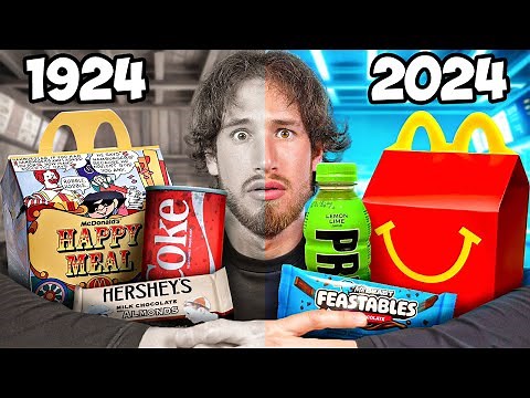 Eating 100 YEARS of Snacks