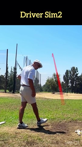 Christo Garcia | Driver practice. 288 carry. Sim2, 9 degree set low, Fujikura x-flex, 45.75”, @jumbomaxgrips | Instagram