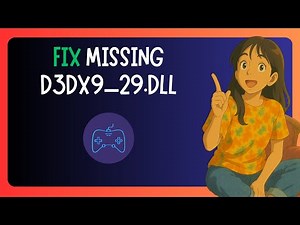 How To FIX "D3dx9_29.dll Missing" in Windows 11