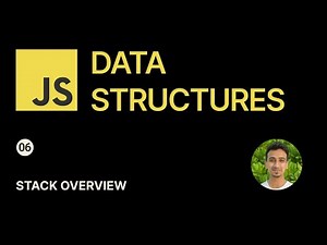 JavaScript Data Structures - 6 - Stack Overview