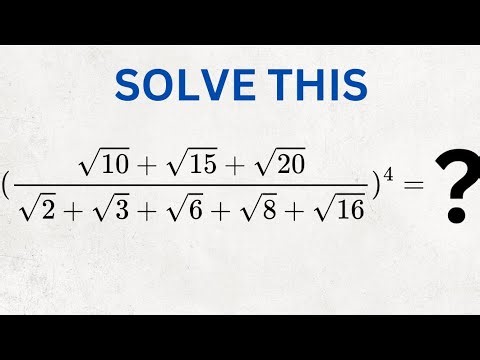 Can You Simplify This Complex Radical Fraction?