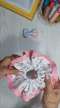 How to Make a Scrunchie / Satin Scrunchie | DIY Hair Scrunchies