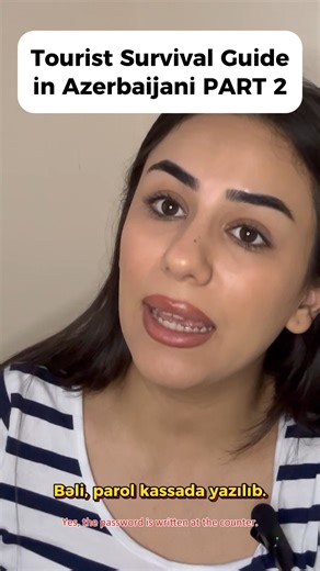 No Internet? Learn These Azerbaijani Phrases for Tourists ✅ Apply for Online Private Azeri Classes - Link in Bio☝ . . . . . . #language #azerbaijani #azeri #learnlanguages #languagelearning #europe #asia #languagechallenge #polyglot #learnlanguage #languages #learnazerbaijani #middleeast #caucasus #languageclassesonline | Learn Azerbaijani Today