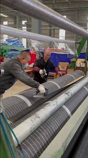 How a Turf Roll Actually Starts Coming Together 👀 | Turf Packaging Step #jsgrass #artificialgrass