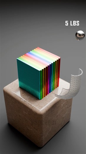 Satisfying Structure collapses with different weight impacts, rigid body simulation #relaxing