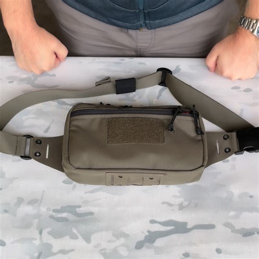 Fanny Pack V2 Universal Pack Holster Both 15% OFF now through Monday during our Black Friday Sale HeadOnTactical.com | Head On Tactical