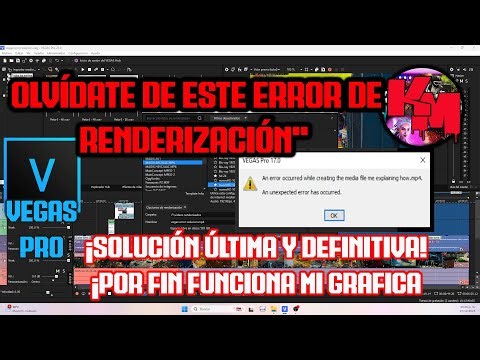 solución definitiva error al crear el archivo de medios de Vegas |Error creating the media file mp4