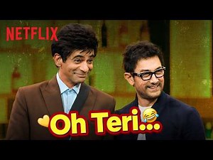 Sunil Grover’s VIRAL Aamir Khan Mimicry That BROKE THE INTERNET 🤯🤌| TGIKS | Netflix