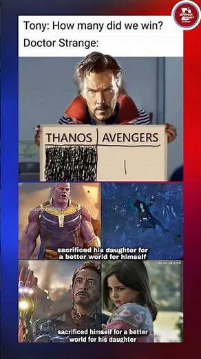 Why Tony Stark Is The Ultimate Hero 💔 | Only 1 Way To Win #ironman #avengers #marvel