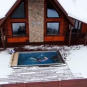 158 reactions · 31 shares | Swimming through a beautiful snowy day like a boss. Take charge of your leisure time with any model from www.EndlessPools.com. | Endless Pools | Facebook