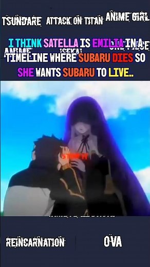 Subaru Meets the Witch of Envy 😱 | Re:Zero Emotional Scene #ReZero #AnimeShorts #animenseka