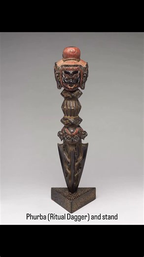 Tibet In History and Culture | @tibetinhistory _ The Phurba is a ritual dagger used in Tibetan Buddhism, Bön (the pre-Buddhist religion of Tibet), and in various tribal... | Instagram