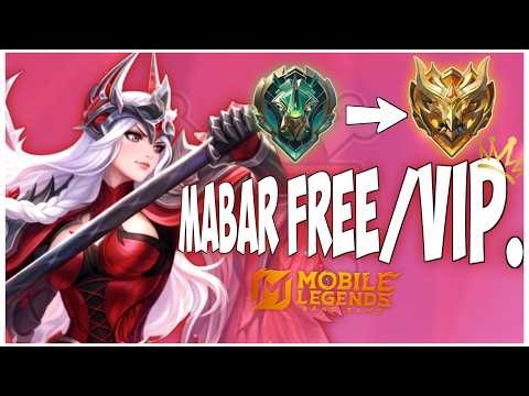 Mabar Gratis / VIP Push Sampai Immortal MOBILE LEGENDS