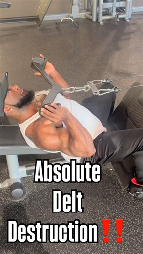 Yumon “3D” Eaton on Instagram: "One of the MOST Devastating SuperSets I’ve ever done for Shoulders in all my decades of training!! #3DDelts"