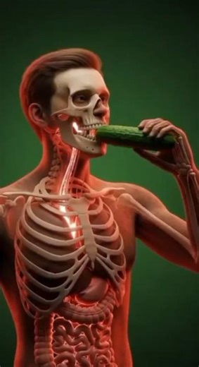 “It looks like a normal cucumber… but inside, the story changes.”