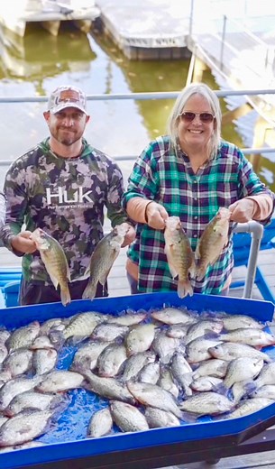 6.2K views · 30 reactions | Crappie Report❗️The temps are cooling off which means the crappie fishing is getting hot  on Toledo Bend. We dropped by Living the Dream Guide Service yesterday as this crew was getting off the water from a great day on Toledo Bend. #toledobendfishing #toledobendlake #toledobend #crappie #crappiefishing #sacalait #whiteperch LTD Guide Service Matt Loetscher - Professional Angler | Toledo Bend Lake Country | Facebook