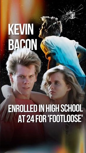 Kevin Bacon Enrolled in High School at 24 to Prep for Footloose — And Got Bullied Immediately 😱📚