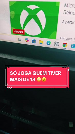 SÓ JOGA QUEM TIVER MAIS DE 18: Desafios e Jogos