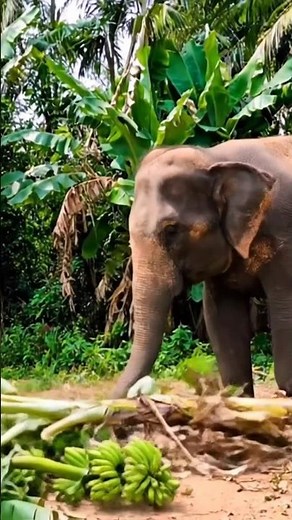Two elephants are spotted in the morning #elephant #animallife