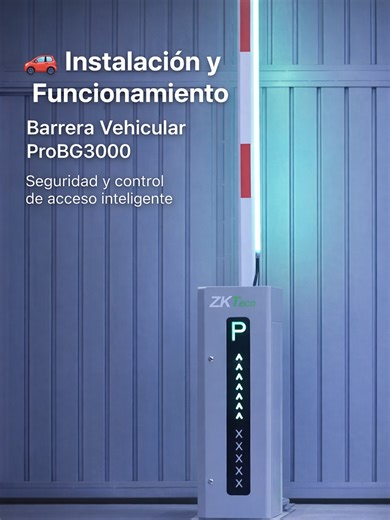 Más control. Más seguridad. 👉 Solicita información. #parking #instalacion #vehiculos #tutorial