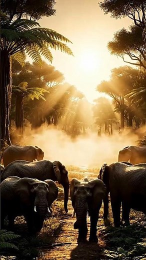 The Clash of Giants | Elephant vs Dinosaur #epicpawrescue #ElephantRescue #WildlifeBattle