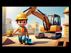 Kinderlieder - Das Baggerlied | Kinderlieder zum Mitsingen | Timmy und der kleine Bagger