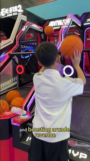 Next-Level Basketball Arcade Machine! l #familyentertainment
