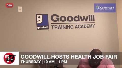 Goodwill hosts health job fair