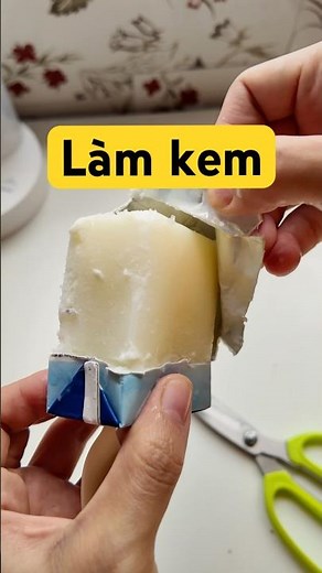 How to make ice cream from fresh milk easily #kitchentips