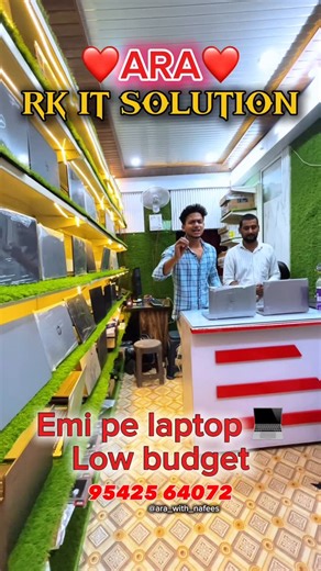 ❤️NAFEES KHAN❤️ on Instagram: "Comment for 500rs flat discount ❤️ARA❤️RK IT SOLUTION 💻95425 64072. #arawithnafees #luckyboynafees #ara #arajila #bihar #bihari #laptop #laptops #it #bhojpuri #bhojpuri_song #bhojpuriya_dabangs #bhojpurilover❤⏪ #instagram #instagood #instadaily #instalike"
